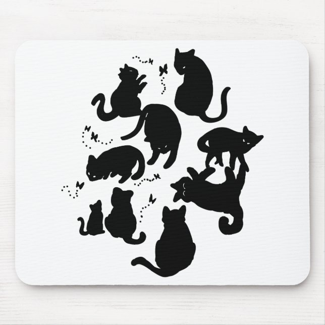 The Cat Gang. Mouse Pad (Front)