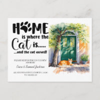 the cat has moved! new address announcement