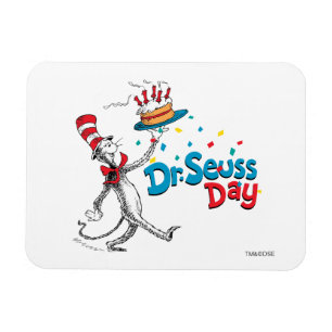 The Cat in the Hat   Dr. Seuss Day Magnet