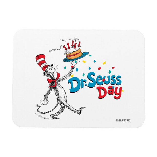 The Cat in the Hat | Dr. Seuss Day Magnet (Horizontal)