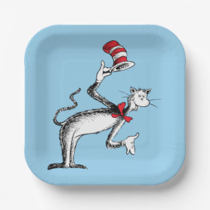 The Cat in the Hat Takes A Bow Paper Plate