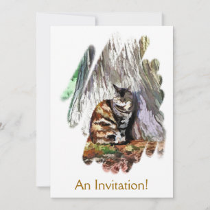 THE CAT INVITATION