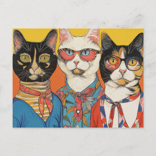 The Cat Ladies Postcard