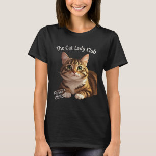 The Cat Lady Club Cosy Tabby T-Shirt