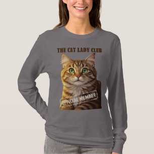 The Cat Lady Club Tabby T-Shirt
