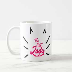 The Cat Lady Funny Cat Lovers Quotes Gifts Ideas Coffee Mug