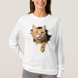 "The Cat’s Meow T-Shirt" T-Shirt