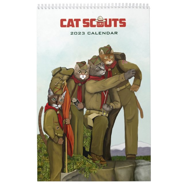 The Cat Scouts 2023 Calendar (Cover)