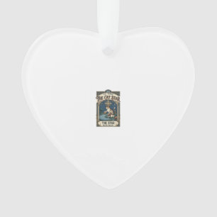 The Cat Star Cat Tarot Card Major Arcana Vintage V Ornament