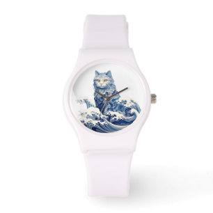 The Cat Wave Off Kanagawa Watch