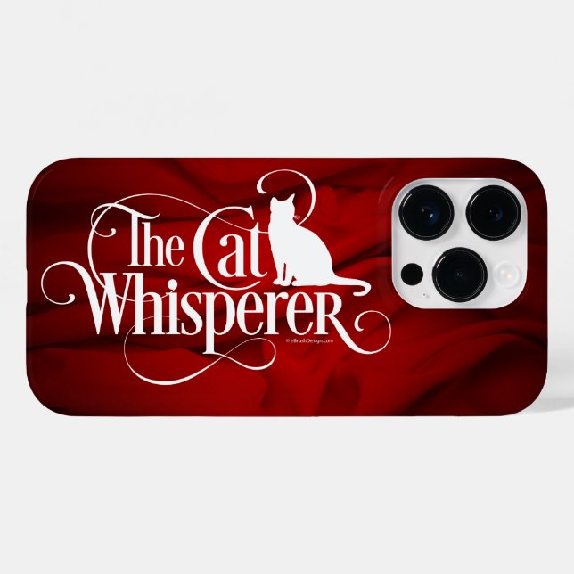 The Cat Whisperer Case-Mate iPhone Case (Back (Horizontal))