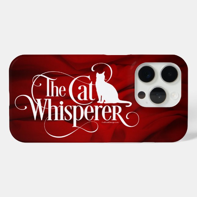 The Cat Whisperer Case-Mate iPhone Case (Back (Horizontal))