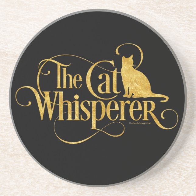 The Cat Whisperer Coaster (Front)