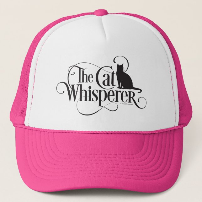 The Cat Whisperer Trucker Hat (Front)