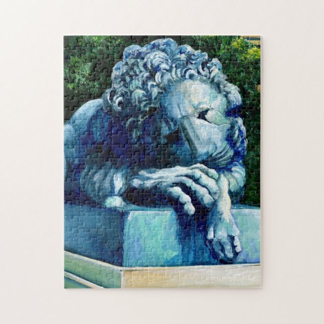 The Cat who ate the Canary Jigsaw Puzzle (Vertical)