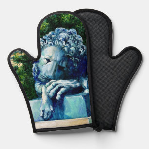 The Cat Who ate the Canary Oven Mitt