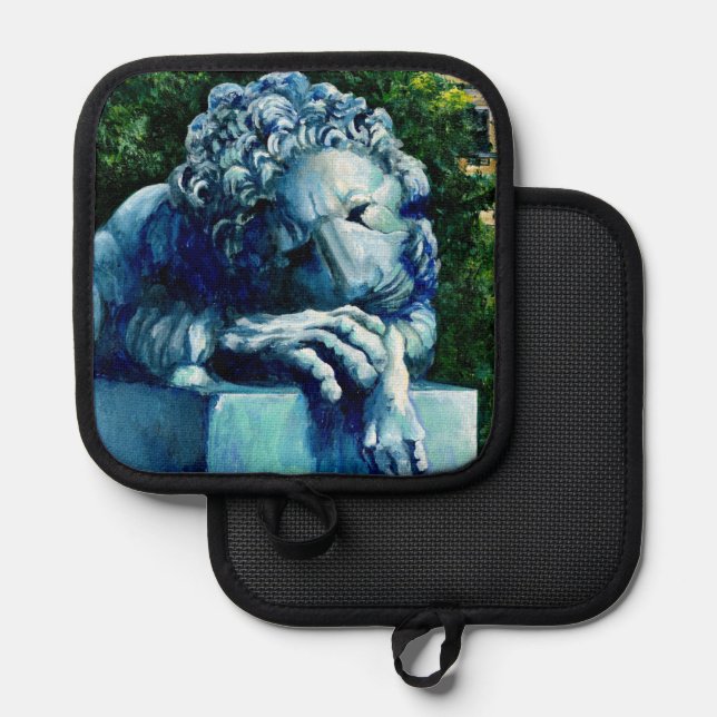 The Cat Who ate the Canary Pot Holder (Front/Back)