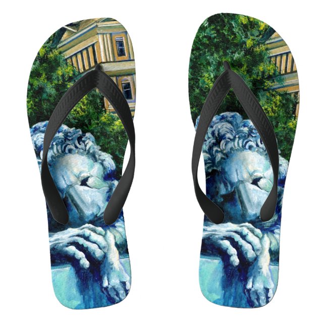 The Cat who ate the Canary Thongs (Footbed)