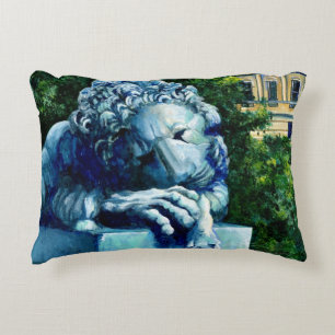 The Cat, Who ate the Canary, Washington DC Decorative Cushion