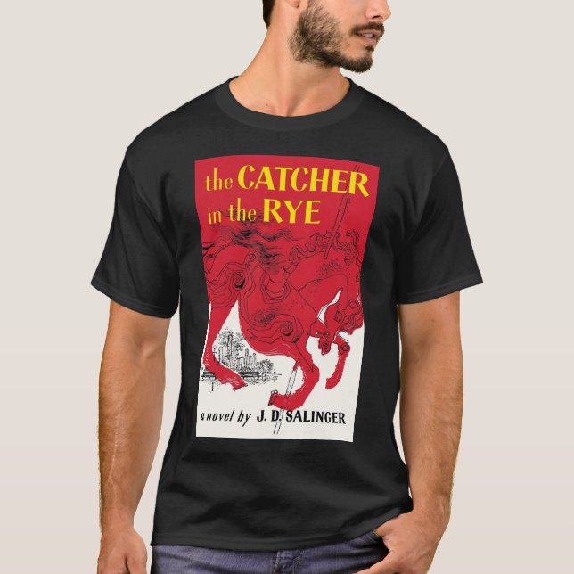 The Catcher in the Rye book cover poster Poster T-Shirt (Front)