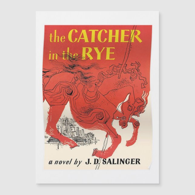 THE CATCHER IN THE RYE by J.D. SALINGER   (Front)
