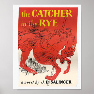 THE CATCHER IN THE RYE by J.D. SALINGER Poster