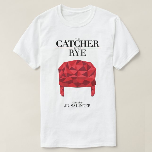 The Catcher in the Rye Novel   T-Shirt (Design Front)