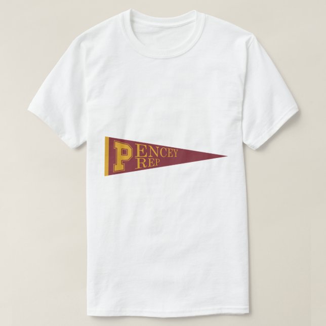 The Catcher In The Rye Pencey Prep   T-Shirt (Design Front)
