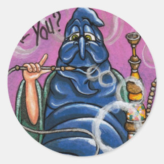 THE CATERPILLAR Alice in Wonderland Sticker