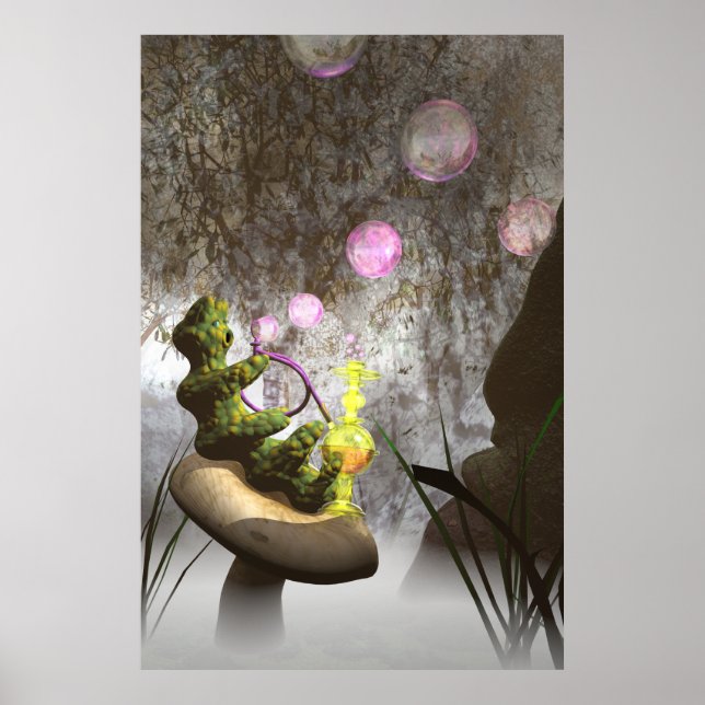 The Caterpillar and the Hookah poster (Front)