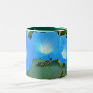 The Caterpillar And The Morning Glories Mug