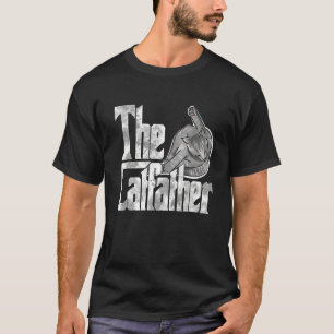 The Catfather Cat Father Mafia Whiskers Male Daddy T-Shirt