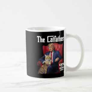The Catfather Cat For Trump 2024 Coffee Mug
