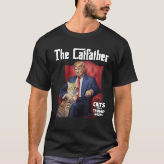 The Catfather Cat For Trump 2024 for Men Women T-Shirt