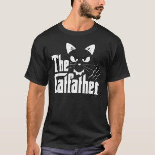 The CatFather Cat Lover Father of Cats Cat's Dad f T-Shirt