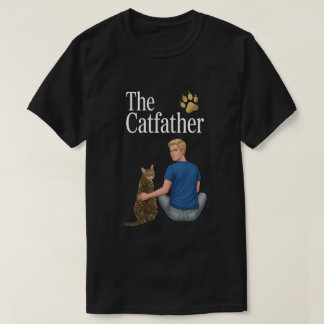 The Catfather Tabby Cat Owner Art T-Shirt