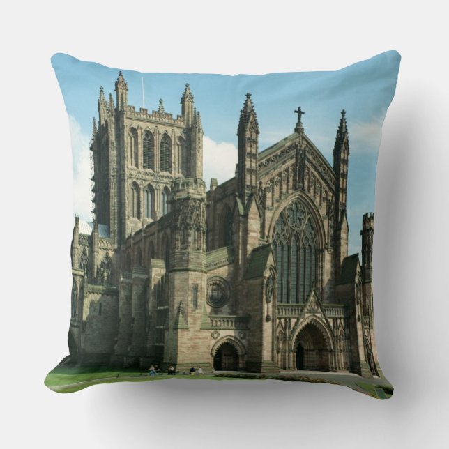 The Cathedral Church of the Blessed Virgin Mary an Cushion (Front)