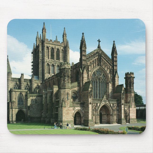 The Cathedral Church of the Blessed Virgin Mary an Mouse Pad (Front)
