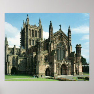 The Cathedral Church of the Blessed Virgin Mary an Poster