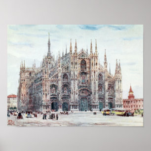 The Cathedral, Milan Poster