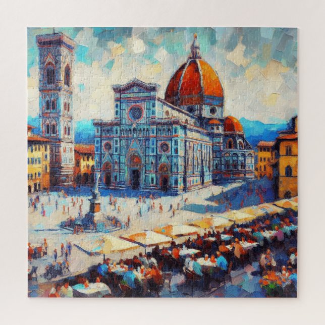 The Cathedral of Florence, Jigsaw Puzzle (Vertical)