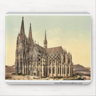 The cathedral, side, Cologne, the Rhine, Germany r Mouse Pad