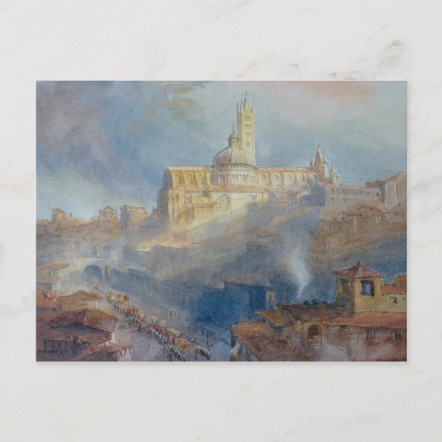 The Cathedral, Siena, 1902 Postcard (Front)