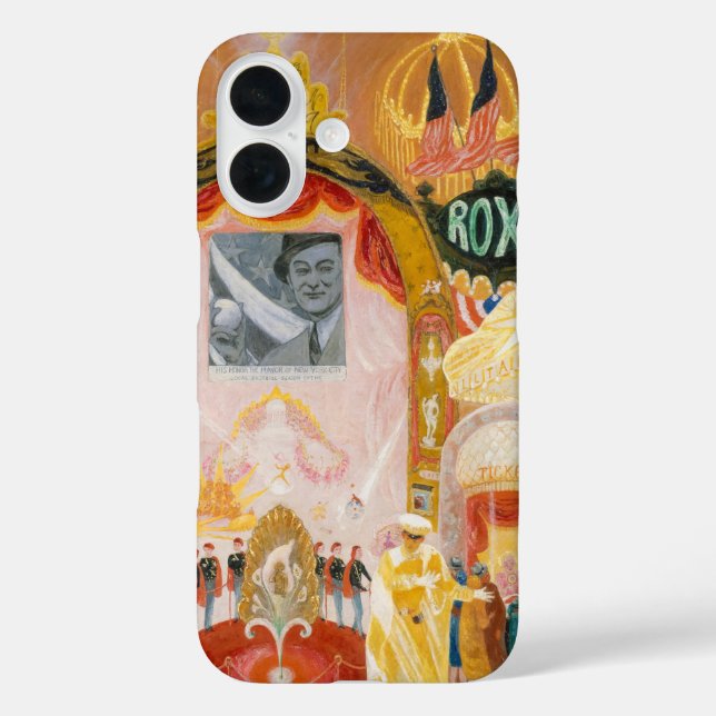 The Cathedrals of Broadway by Florine Stettheimer Case-Mate iPhone Case (Back)