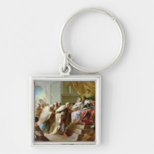 The Catholic King and Queen Key Ring