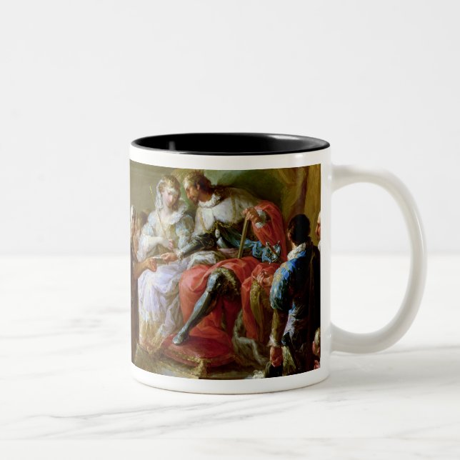 The Catholic King and Queen Two-Tone Coffee Mug (Right)
