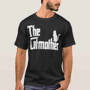 The Catmother Funny Cat Mum For Women Cat T-Shirt
