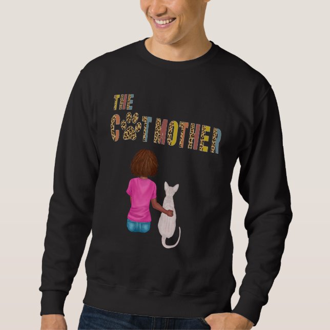 The Catmother Sphynx Cat  Kitten Mother Cat Mom 1 Sweatshirt (Front)