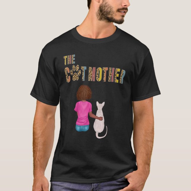 The Catmother Sphynx Cat  Kitten Mother Cat Mum 1 T-Shirt (Front)