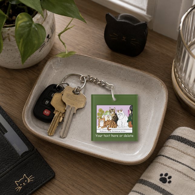 The Cats are in Charge Key Ring (Creator Uploaded)